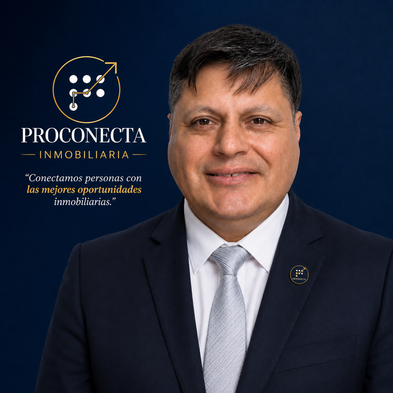 Berardo Porras, agente y asesor inmobiliario de Proconecta